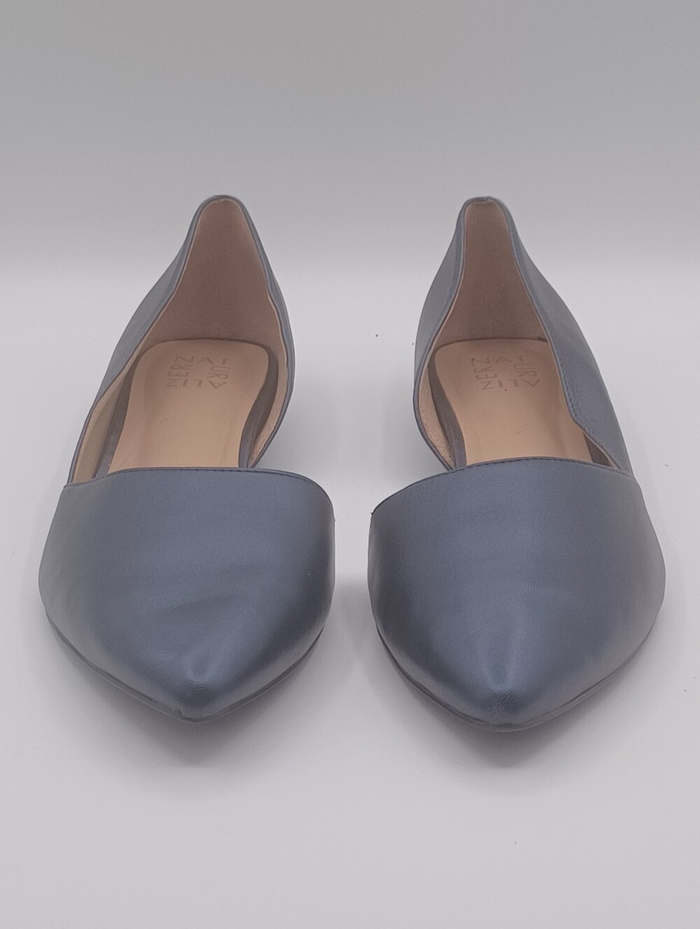 Naturalizer Samantha Leather Flat Shoes